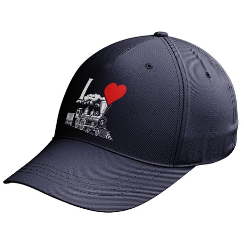 Love trains caps - love,