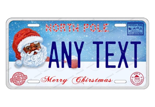 Black santa mail express - black,