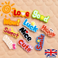 10pcs 3D Fridge Magnets Set – Cute Words Like Love Smile Sweet – Fun Decor&Gifts