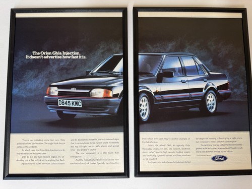 Framed original 1987 ford - original,
