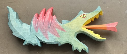 Ostheimer wooden castle dragon - castle,