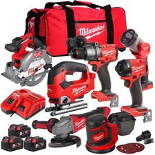 Milwaukee 18V 7 Piece Power
