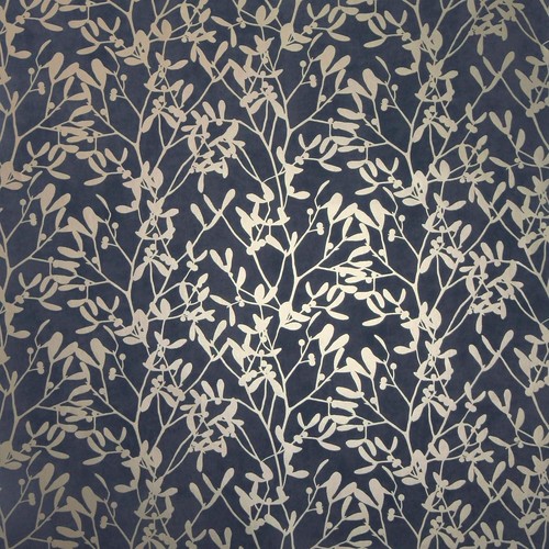 Arthouse botanica leaf navy - arthouse,