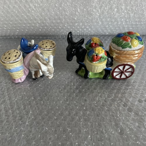 Two donkey salt and pepper - salt,