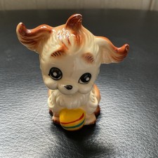 VINTAGE KITSCH CERAMIC PUPPY