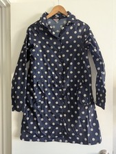 Cath Kidston navy polka dot