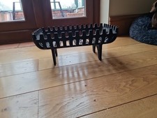 Cast Iron Fireside Log Basket