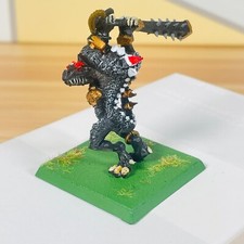 Warhammer fighting Seraphon Lizardmen Saurus Oldblood Scar Veteran Lord Metal