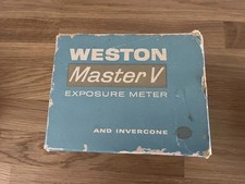Weston Master v Light Exposure Meter 1972 Incomplete, Boxed
