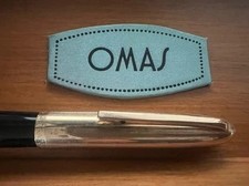 OMAS Fountain Pen 556/S Extra Golden Cap Gold Nib Patent 445
