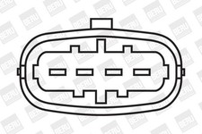 For BERU BORG WARNER ZSE055