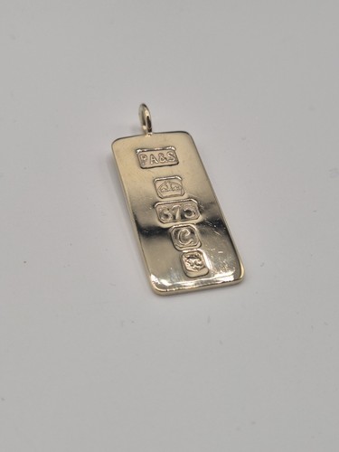 9ct gold ingot - ingot, 9.13g