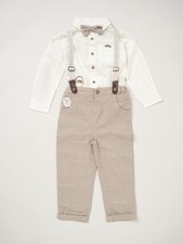 BOYS SHIRT WITH BOW TIE & PANT