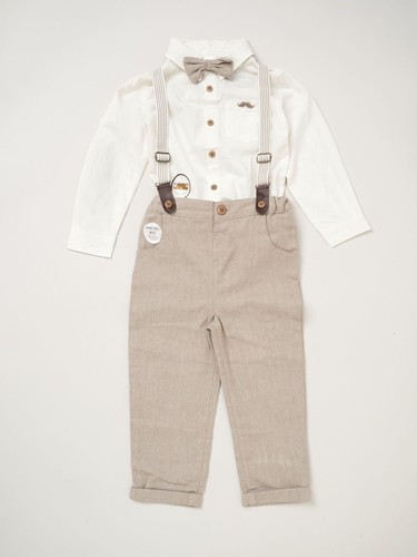 Boys shirt with bow - tie, &