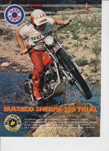 1976 bultaco sherpa 250 - 250, trial