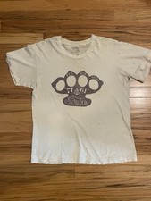 Mister Freedom T-shirt very distressed thin brass knuckles Los Angeles M vintage