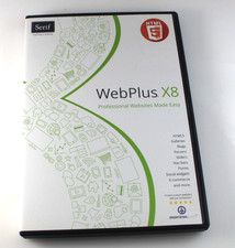 Serif Web Plus  X8 Web Software   PC DVD  2014 Html 5