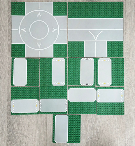 Lego road baseplate - baseplate, lot