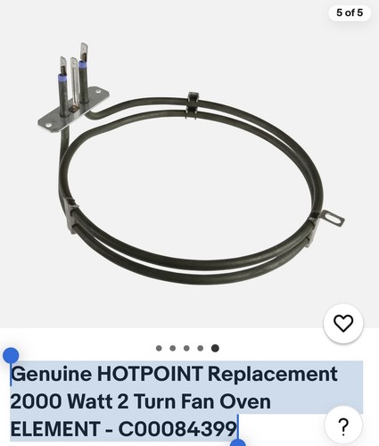 Genuine hotpoint replacement - genuine,