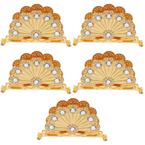 5pcs metal napkin - 5pcs,