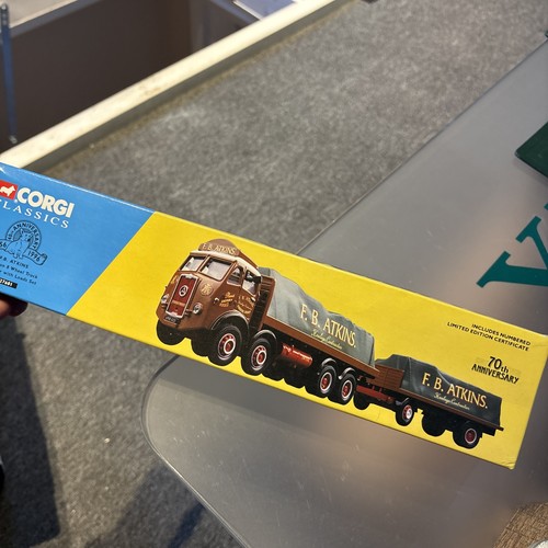 Corgi atkinson flatbed truck - flatbed,