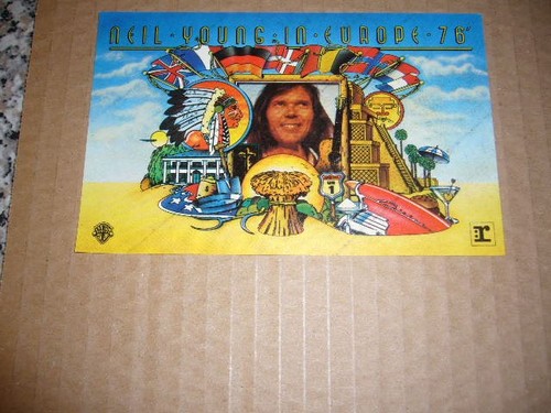 Rare vintage sticker neil - -,