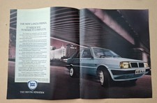 Lancia Prisma Original UK Press Advert 1983