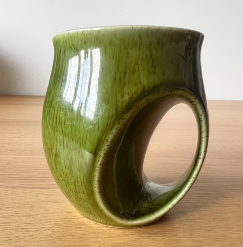 Vintage holkham pottery green - pottery,