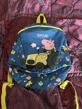 Regatta Great Outdoors George Pig / Peppa Pig Blue Tractor Child’s Backpack