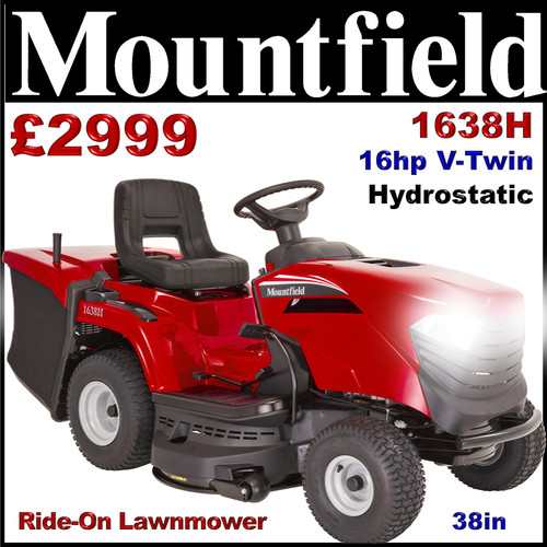 Mountfield 1638h rear collect - 1638h,