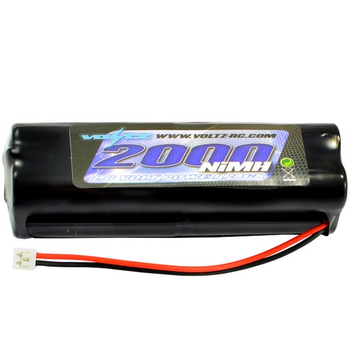 2000mah voltz nimh square - 9.6v,