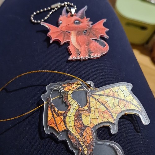 Dragon hanging ornament - dragon,