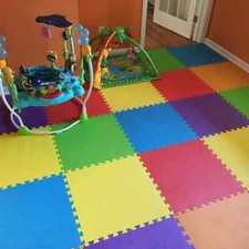 18X Thick Interlocking EVA Soft Foam Mat Flooring Kids Play Floor Tile