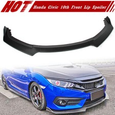 Matte Black Front Bumper Lip