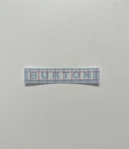 Burton logo sticker - logo, /