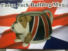 Union Jack Bulldog Mug