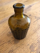 Vintage small round - vintage, amber