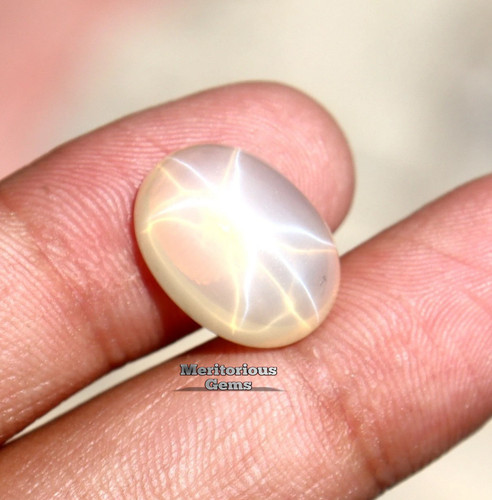 Natural yellow star sapphire - yellow,