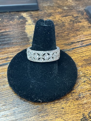 Sterling silver tacori - silver, cubic