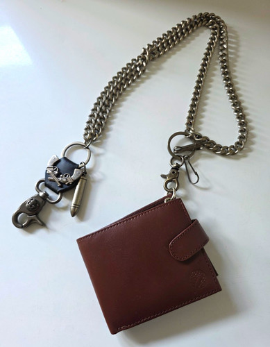 Rochelle brown leather bifold - brown,