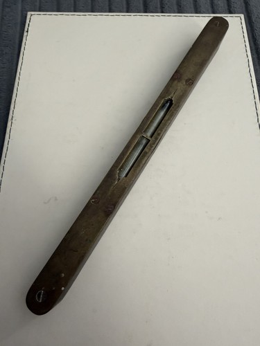 Vintage brass and ebony - and,