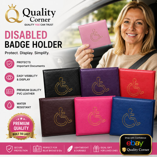 Disabled badge holder hologram - badge,