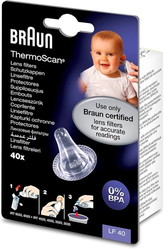 Braun lens filters thermoscan - filters,