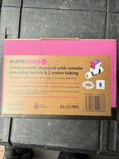 SURESTOP Stopcock With Remote Switch for 22mm Pipework