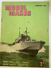 Model maker february 1960 - maker,