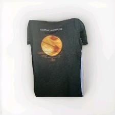 Coldplay World Tour parachutes 2017 t-shirt Unisex head full of dreams Small