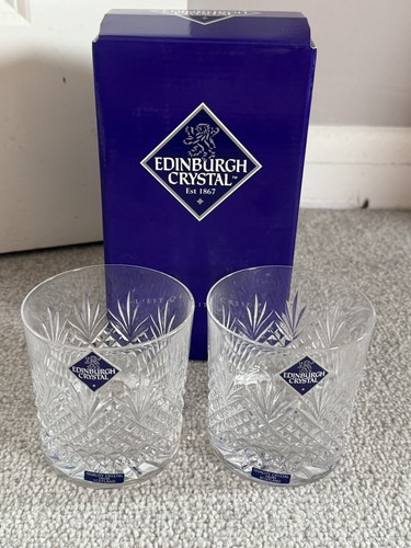 Pair edinburgh crystal tweed - crystal,
