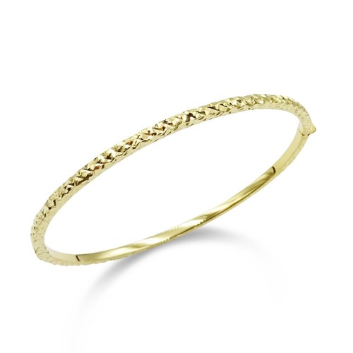 Gold bangle 9ct - -,