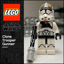 GENUINE LEGO Star Wars Minifigure Clone Trooper Gunner Phase 2 SW0837 Army Build