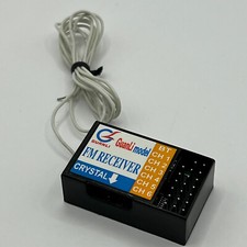 GUANLI MODEL 6-CHANNEL RC RECEIVER 35 MHZ FM PPM BLACK SINGLE CONVERSION